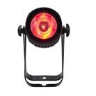 Mini projecteur LED 15W RGBW angle 4° + lentilles SABER SPOT ADJ