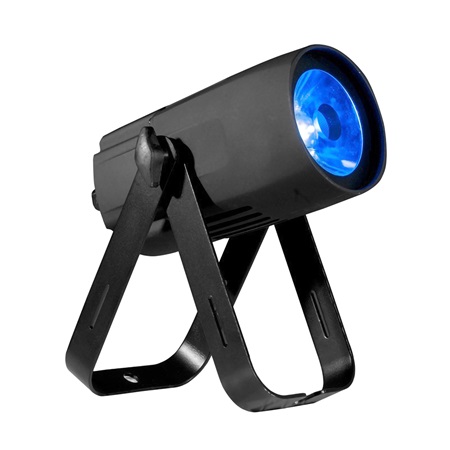 Mini projecteur LED 15W RGBW angle 4° + lentilles SABER SPOT ADJ