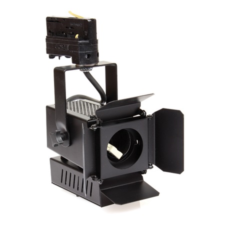 Mini projecteur Mickey Led 13W Blanc chaud 3000K MOLE MM LED - Noir