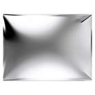  SOL MOQ'MIROIR - 1 ARGENT 135cm 1 Argent - ignifugé - 25mlx135cm