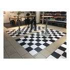  SOL PVC IMPRIME 200cm Damier - ignifugé Bfl-s1 - 10mlx200cm