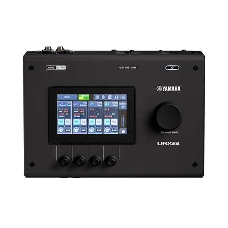Yamaha URX22 interface audio USB-C noire