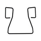 Shure 44A12449 Clip ceinture pour beltpack HF