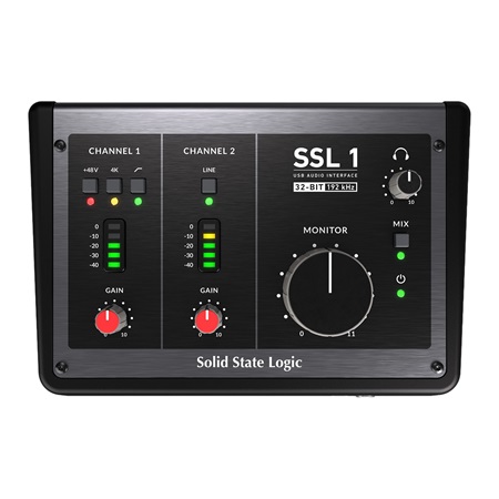 Solid State Logic SSL1 interface audio USB-C