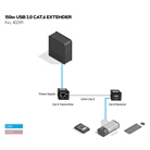 Lindy 43391 Extender USB 2.0 Cat.6 150m