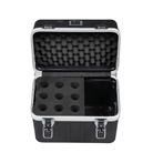 Valise mallette ABS BLACKCASE Microphone Case pour 9 micros
