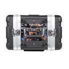 Rack ABS court BLACKCASE Shallow Rack Case 19'' 4U