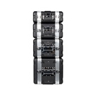Rack ABS court BLACKCASE Shallow Rack Case 19'' 4U