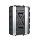 Rack ABS court BLACKCASE Shallow Rack Case 19'' 2U