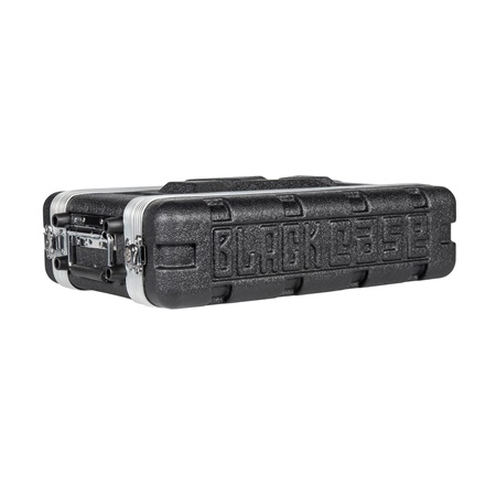 Rack ABS court BLACKCASE Shallow Rack Case 19'' 2U