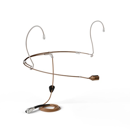 DPA 6388 micro-casque supercardio marron LEMO 3 broches