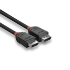 Lindy 36491 Câble DisplayPort 1.2, Black Line, 1m