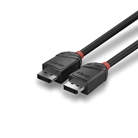 Lindy 36492 Câble DisplayPort 1.2, Black Line, 2m