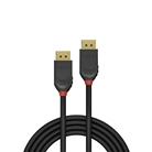 Lindy 36517 Cable DisplayPort 2.1 54G de 2m, Black Line