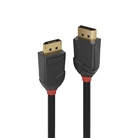 Lindy 36520 Câble DisplayPort 2.1 80G 1m, Black Line