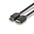 Lindy 36521 Câble DisplayPort 2.1 80G 2m, Black Line