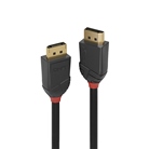 Lindy 36522 Câble DisplayPort 2.1 80G 3m, Black Line