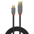 Lindy 36913 Câble USB 3.2 Type A vers C, 10Gbit/s, Anthra Line, 2m