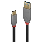 Lindy 36919 Câble USB 3.2 Type A vers C, 10Gbit/s, Anthra Line, 3m