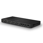 Lindy 38260 Matrice vidéo 8x8 HDMI 18G avec Scaler pour mur d'écran