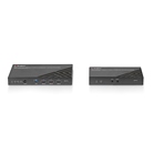 Lindy 38346 Extender KVM Cat.6A HDMI 4K60 & Type C HDBaseT 3.0, 70m