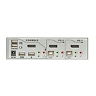 Lindy 39304 Switch KVM DisplayPort 1.2, USB 2.0 & audio, 2 ports