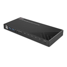 Lindy 39313 Switch KVM HDMI 4K60, USB 3.0 & Audio, 4 ports