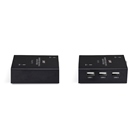 Lindy 39376 Kit Extender KVM DisplayPort USB Fibre 300m