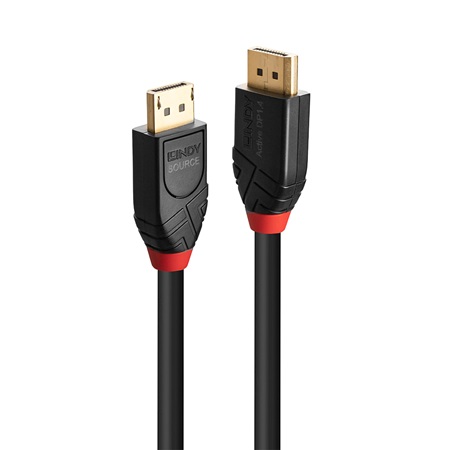 Lindy 41168 Câble Actif DisplayPort 1.4, 7.5m