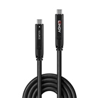 Lindy 43398 Câble Fibre Hybride USB 3.2 Type C, 10Gbit/s, 4K144…