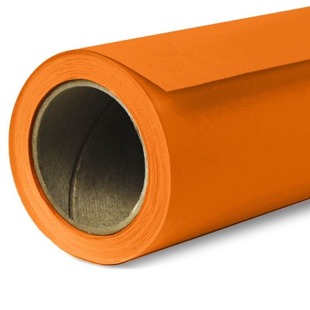 SAVAGE 280314 fond papier Orange 1,36 m x 11 m