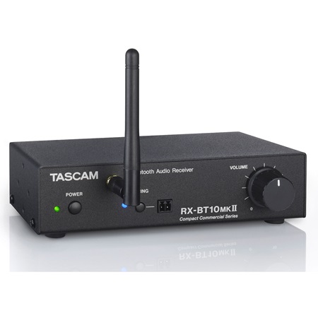 TASCAM RX-BT10MKII - Récepteur Bluetooth 5.1 stéréo, XLR et RCA