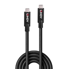 LINDY 43439 Câble actif USB 3.2 Type C 10 Gbit/s 8K60 100 W, 8 m
