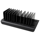 LINDY 73447 Station de charge USB 10 ports, 2x USB-A, 8x USB-C