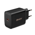 LINDY 73448 Chargeur GaN 65 W USB Type C PD 3.0