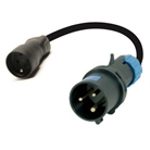 Adaptateur 3G2.5 HO7 RN-F 50cm 16A mono F-NF/P17M