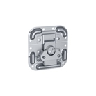 Fermoir medium en acier (zingage blanc) non encastrable PENN ELCOM