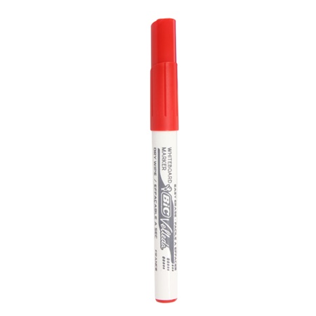 Feutre ou marqueur effaçable BIC Velleda rouge 1,5mm