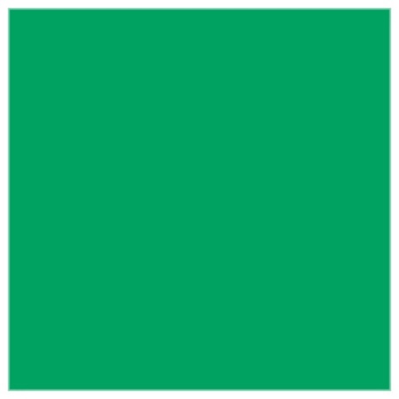 Filtre gélatine GAMCOLOR 666 effet Wicked Green - Feuille 65 x 61cm