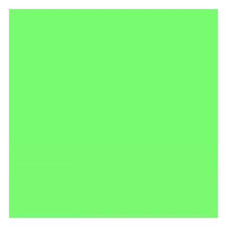 Filtre gélatine LEE FILTERS 122 effet Fern Green - Feuille 56 x 50cm