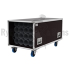 Flight-case Rythmes et Sons pour rangement pour 20 pieds de micro