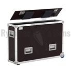 Flight-case Rythmes et Sons Open Road pour 1 ou 2 écrans LCD 26 à 37''