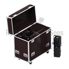 FLIGHT-6DEC1K - Flight case de transport Rythmes et Sons pour 6 découpes ZEP-644SX