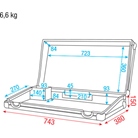 Flight-case pour lumière Showmaster 48 MK2 SHOWTEC