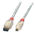 Cordon FIREWIRE/IEEE1394a - 6/4 pôles - longueur 1m LINDY