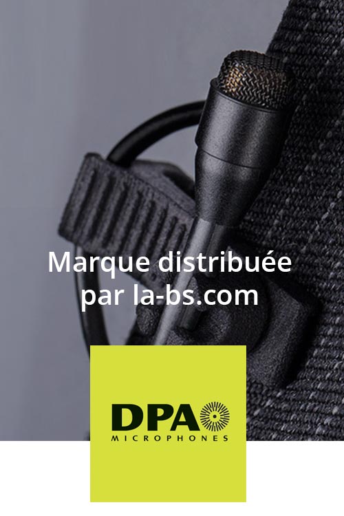 DPA micros accessoires instrument serre tête lavalier cravate