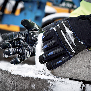 gants pour l'hiver