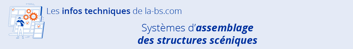 Systèmes d’assemblage des structures scéniques