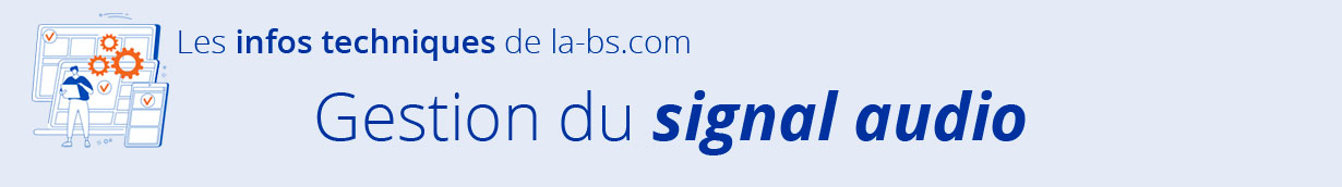 gestion du signal audio