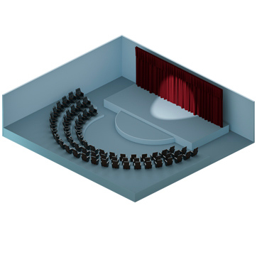 Systèmes sans fil EW-DX Sennheiser pour lieux de spectacle et theatres